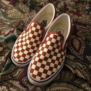 Vans Classic Checkerboard Slip-Ons